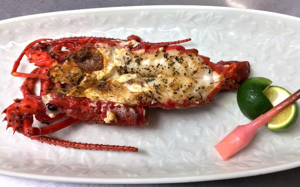 焼き肴 伊勢海老香草焼き